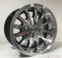 SRW 0220 6x13inç 4x98 ET7 59.8 BLACK MACHINED Çelik Jant