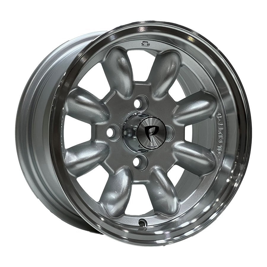 BK 292 6X13inç 4X98 ET10 73.1 SILVER LIP MACHINED ÇELİK JANT