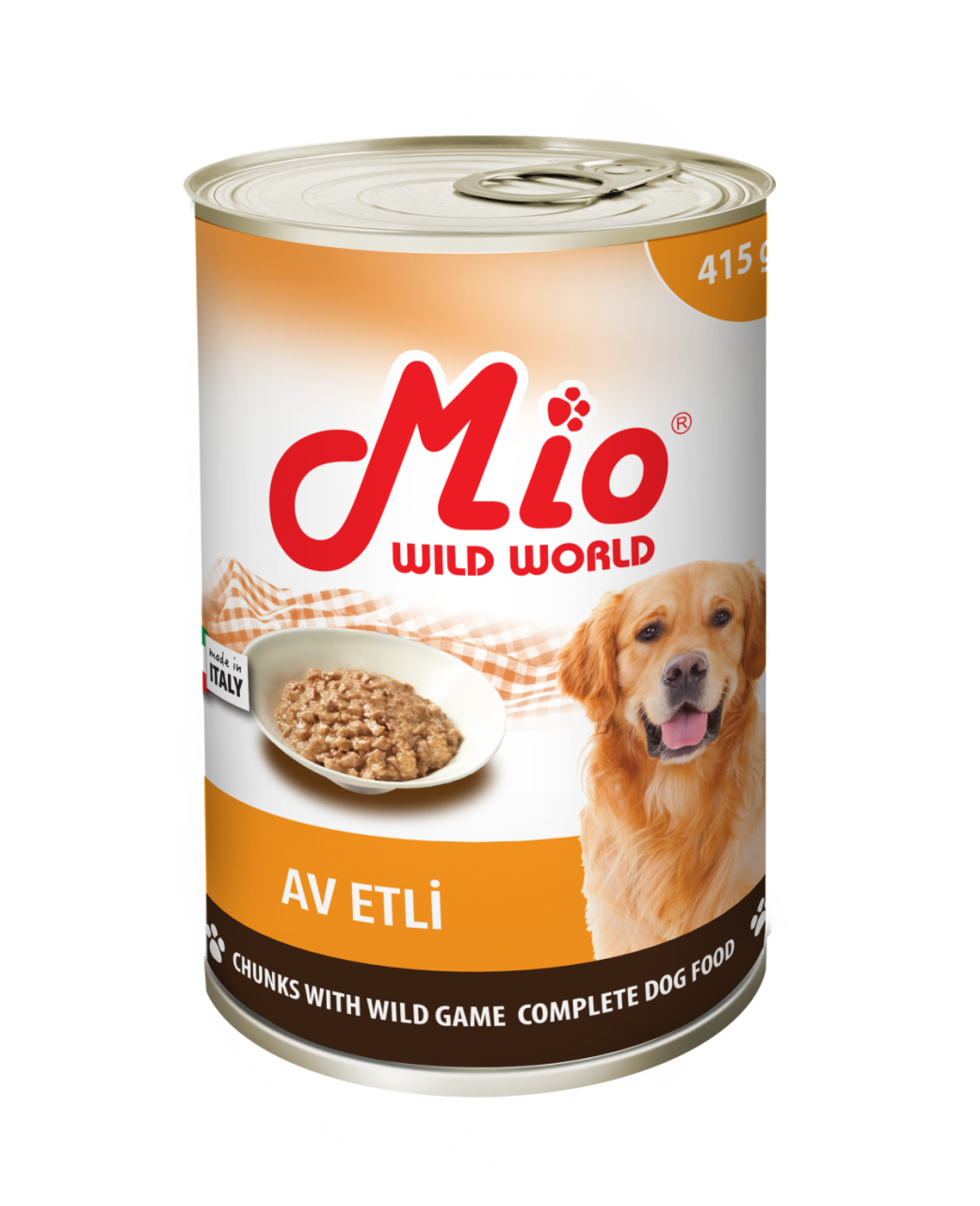 Mio Parça Av Etli Köpek Konservesi 415 gr