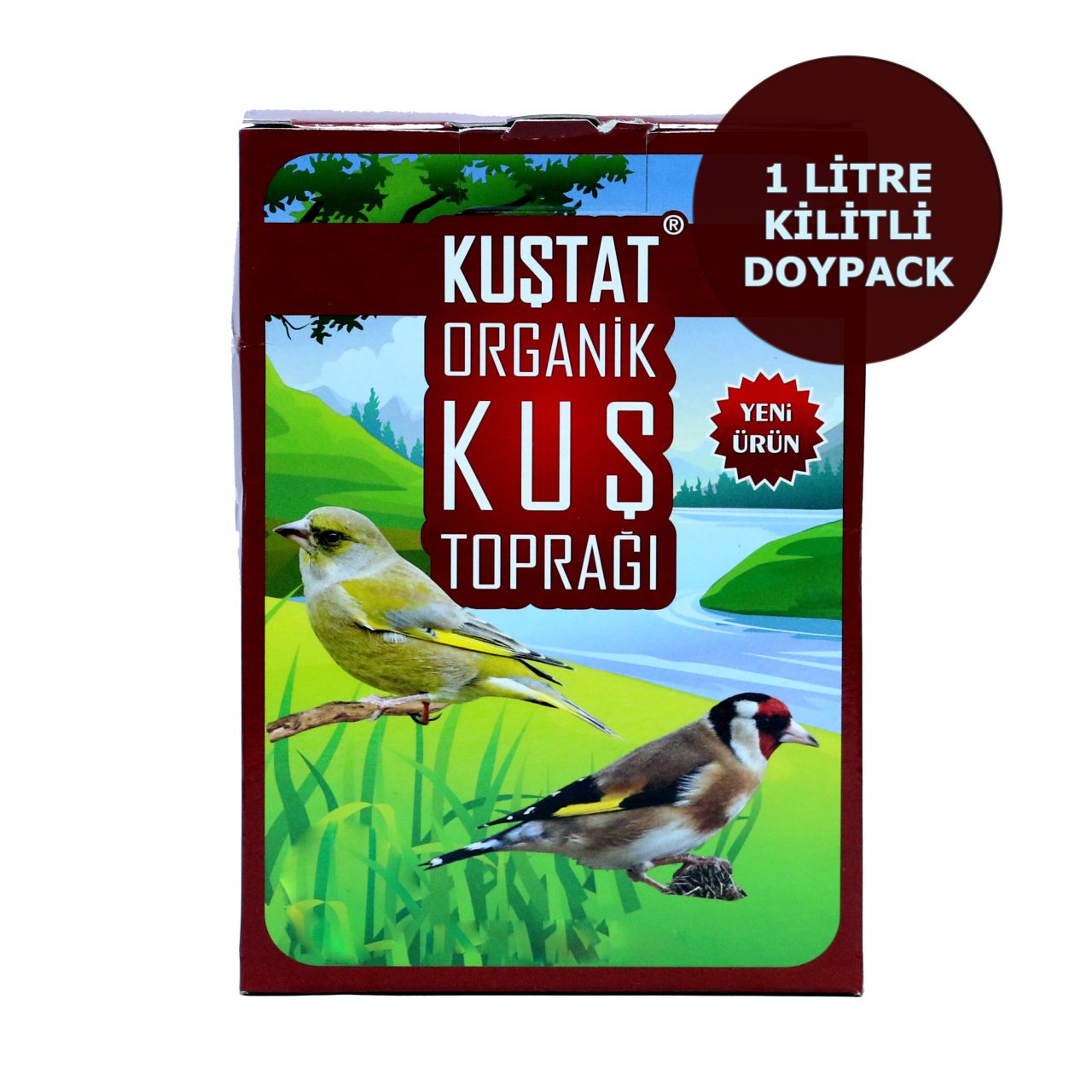 Kuştat Organik Kuş Toprağı 1 Lt Poşet