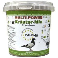 Paloma Multi-Power Krauter Mix Doğal Performans Ve Sağlık Artırıcı Karışım 330 gr Kova