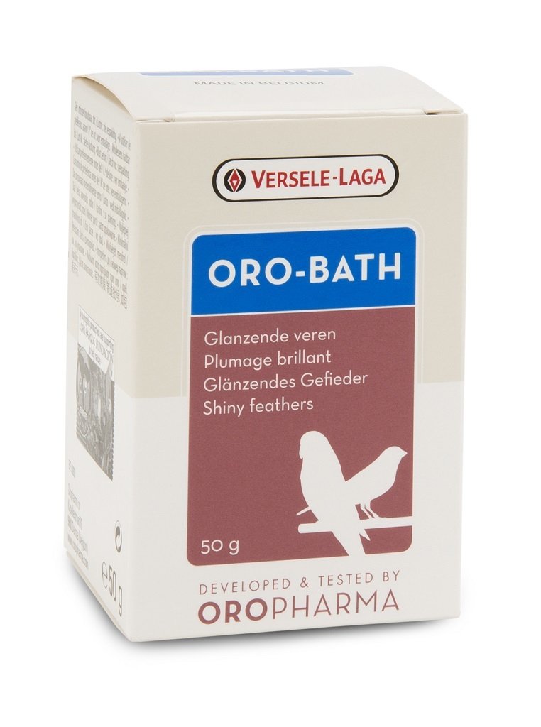 Versele Laga Oropharma Oro-Bath Kafes Kuşları İçin Tüy Parlatıcı Banyo Tuzu 50 GR
