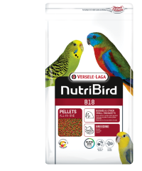 Versele Laga Nutribird B18 Damızlık Muhabbet Kuşları Ve Mini Paraketler İçin Meyveli Pelet Yem 1 kg (Bölünmüş)