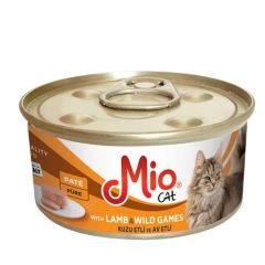 Mio Adut Pate Yetişkin Kediler İçin Kuzu Etli & Av Etli Püre Mama 100 gr