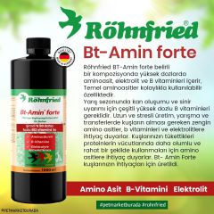 Röhnfried Bt-Amin Forte Amino Asit B Vitamini ve Elektrolit Karışımı 100 ml