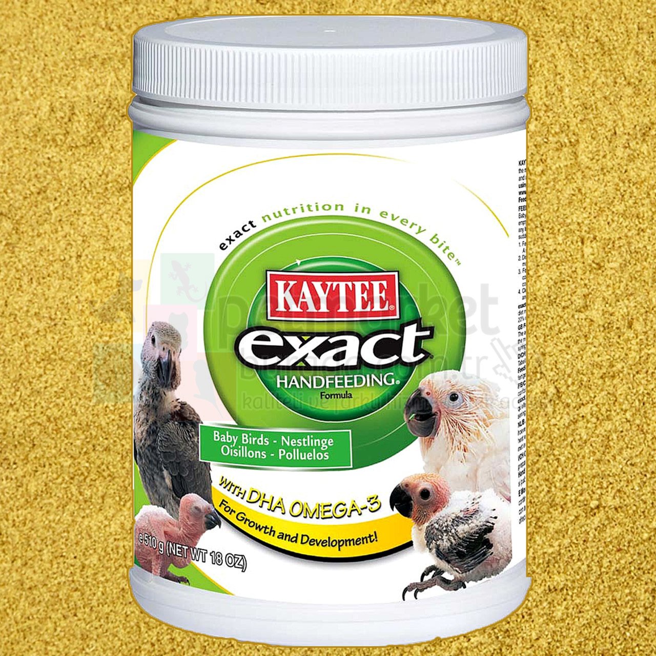 Kaytee Exact Handfeeding Formula Elle Besleme Maması 510 gr