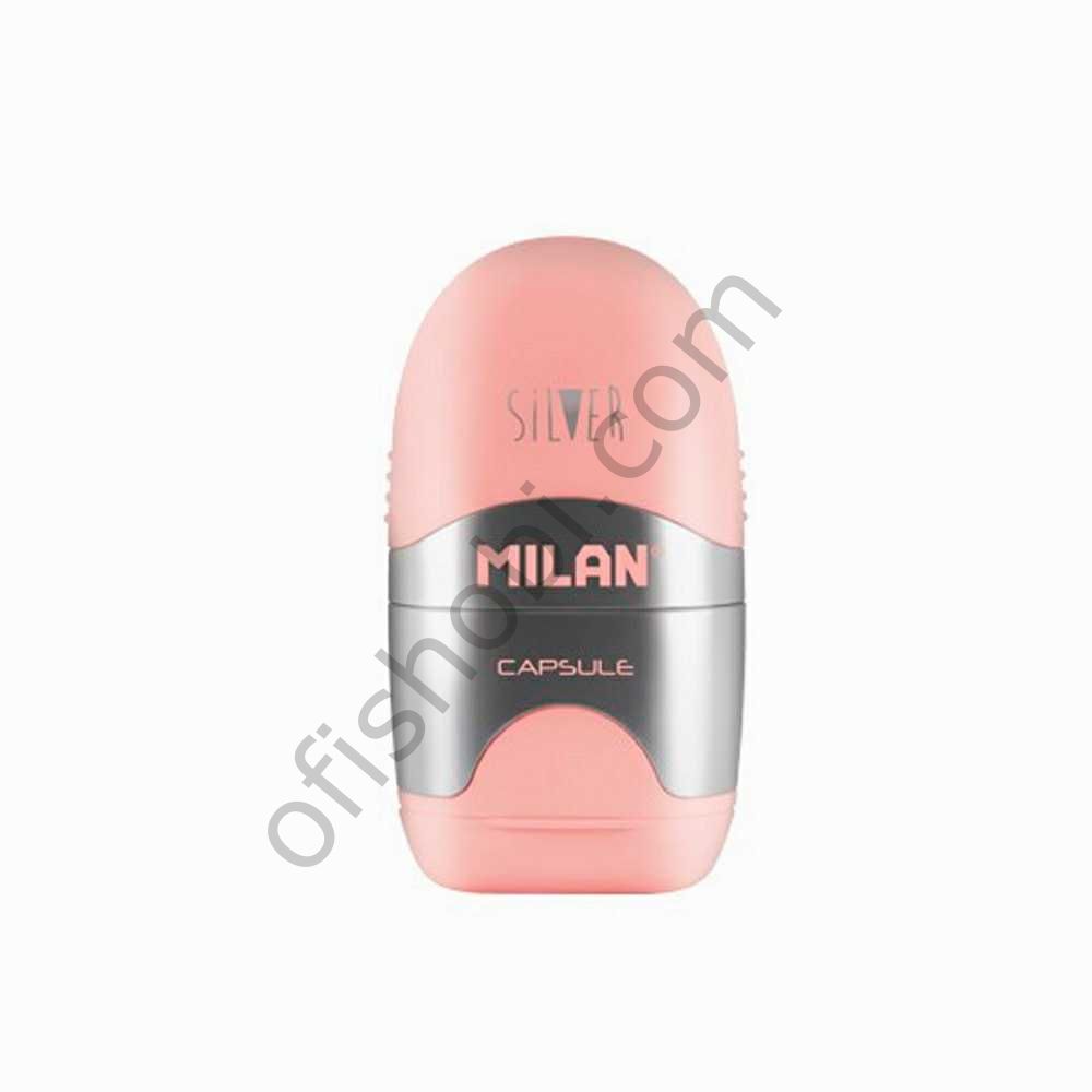 Milan Capsule Silver Kalemtraş Silgi