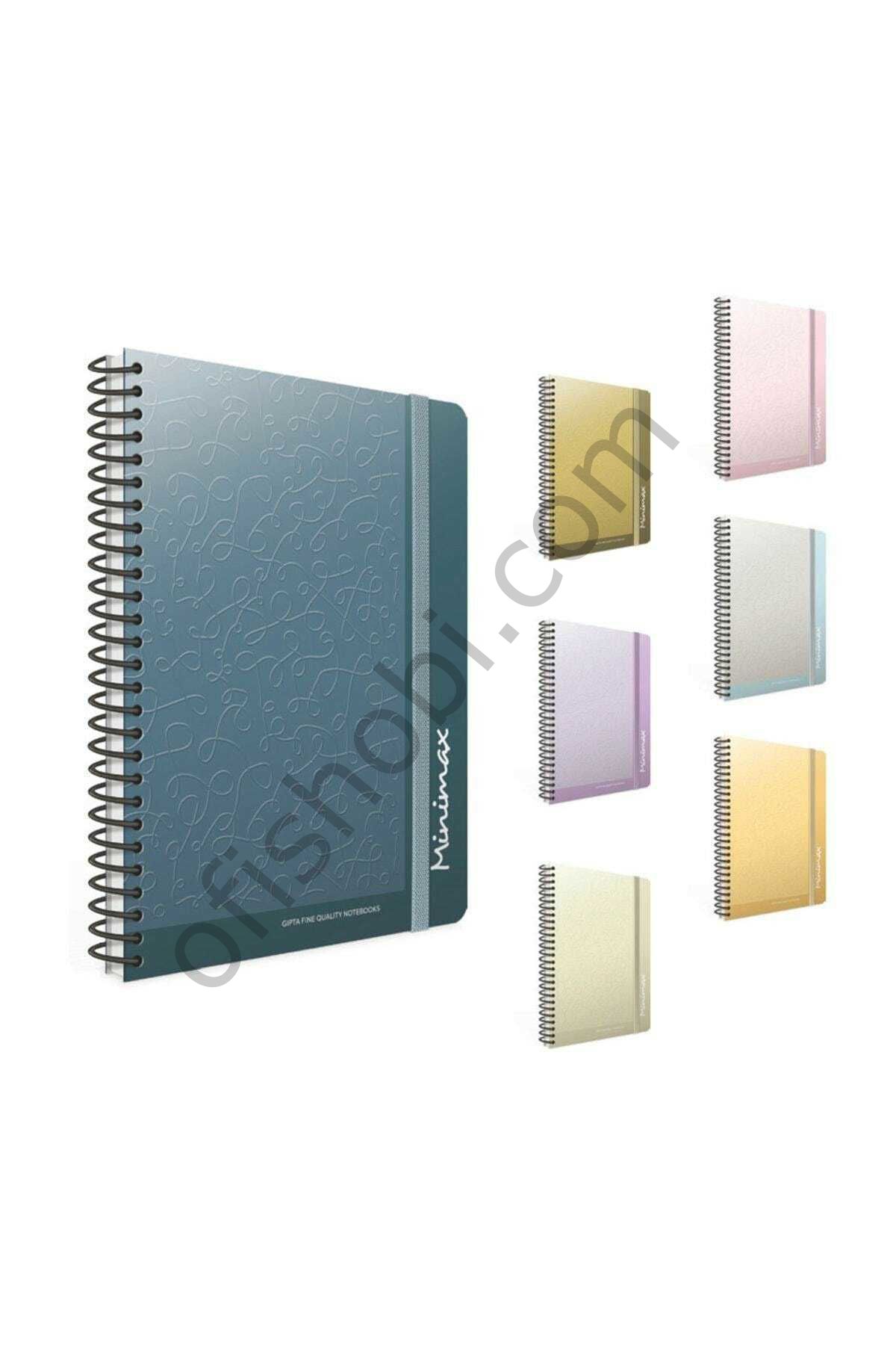Gıpta Platinum Spiralli Pp Kapak Defter A4 80 Yaprak Çizgili