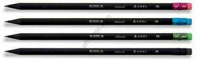 Adel Blackline Naturel Silgili Kurşun Kalem