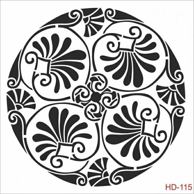 Cadence Home Decor Stencıl Hd-115 45X45