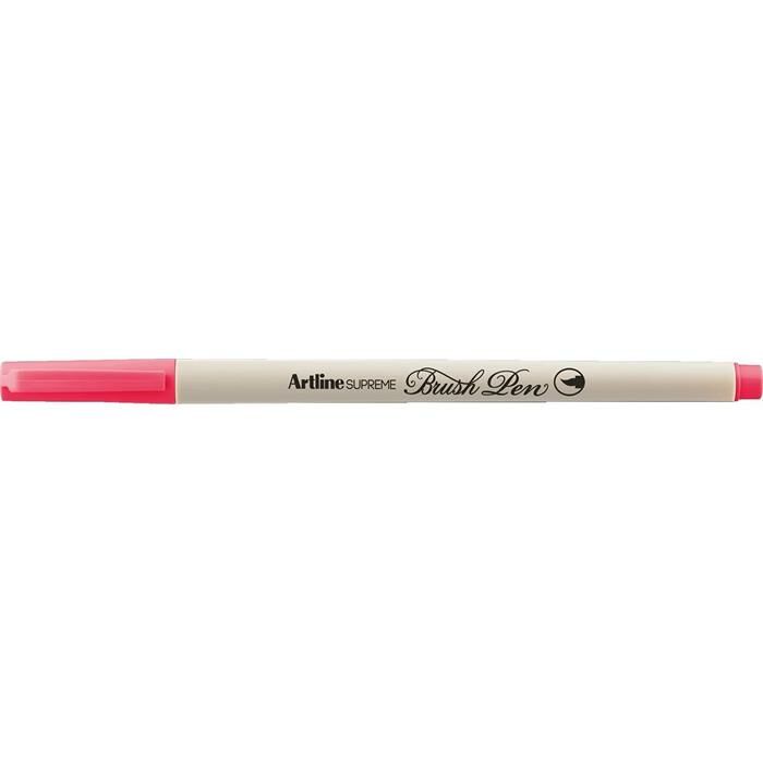 Artline Supreme Brush Uçlu Kalem Fosforlu Pembe