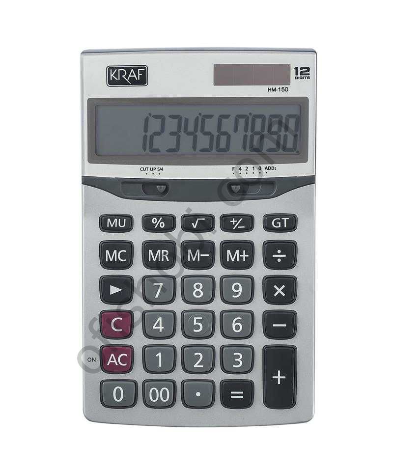 Kraf Hesap Makinesi Masaüstü 12 Hane Hm-150