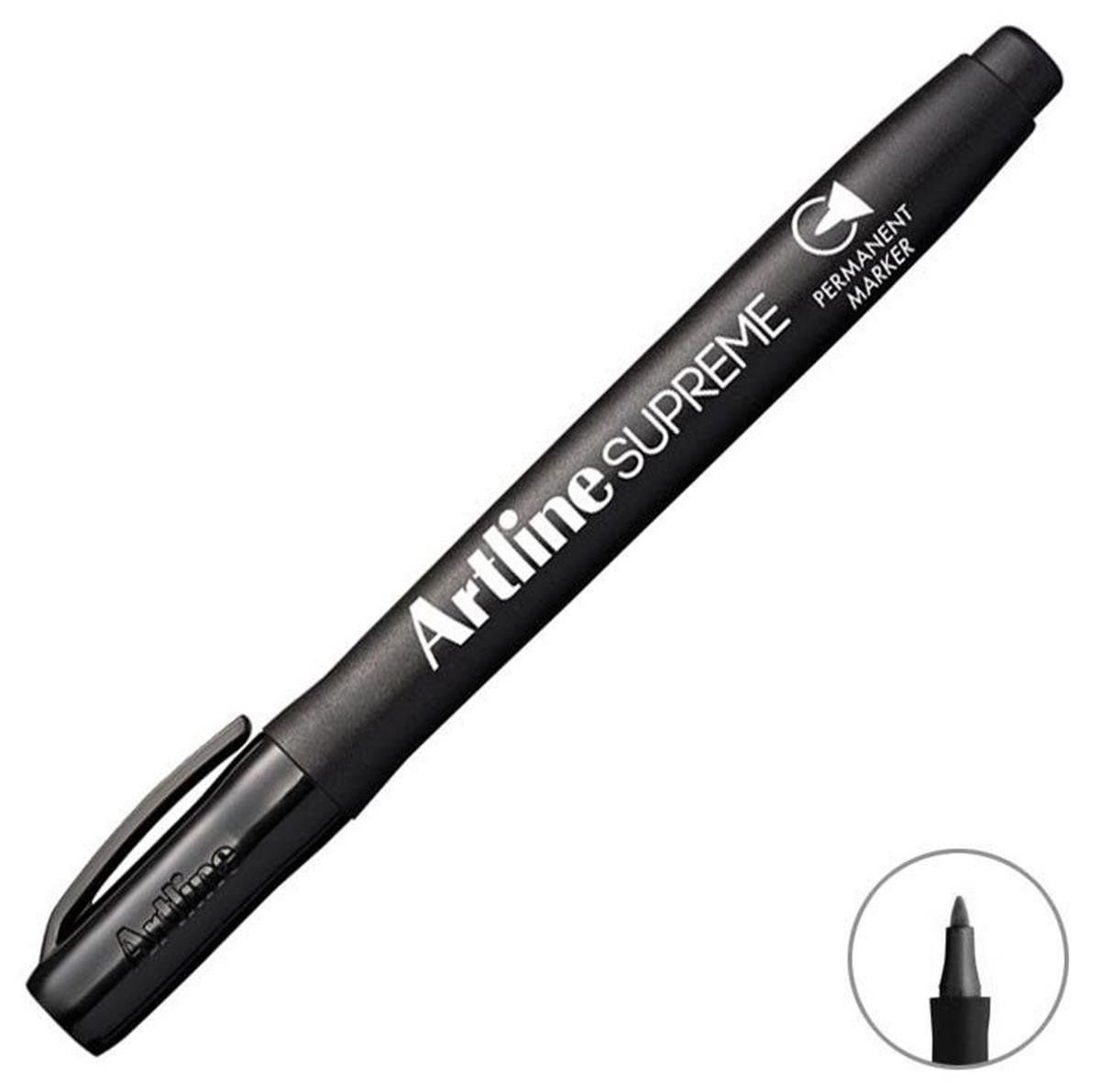 Artline Supreme Permanent Markör 1.0 Mm Siyah