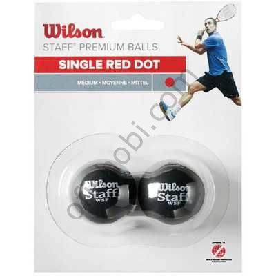 Wilson Staff Squash 2 Ball Sıngle Red Dot