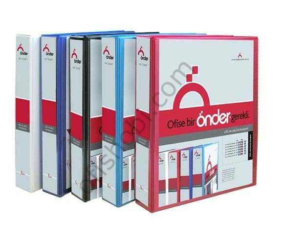 Önder Pvc A3 Dikey Firma Klasörü 5 Cm 4D İç Cepli Beyaz
