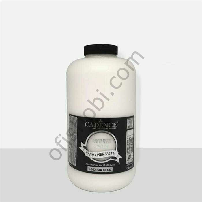 Cadence Hybrid Akrilik Multisurfaces H-002 Pak Beyaz 2000 Ml