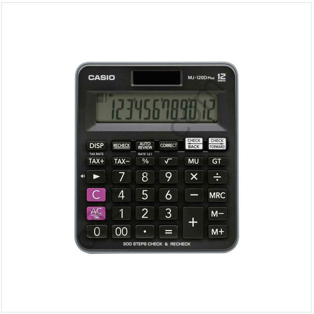 Casio Hesap Makinesi Masaüstü Mj-120D Plus 12 Hane