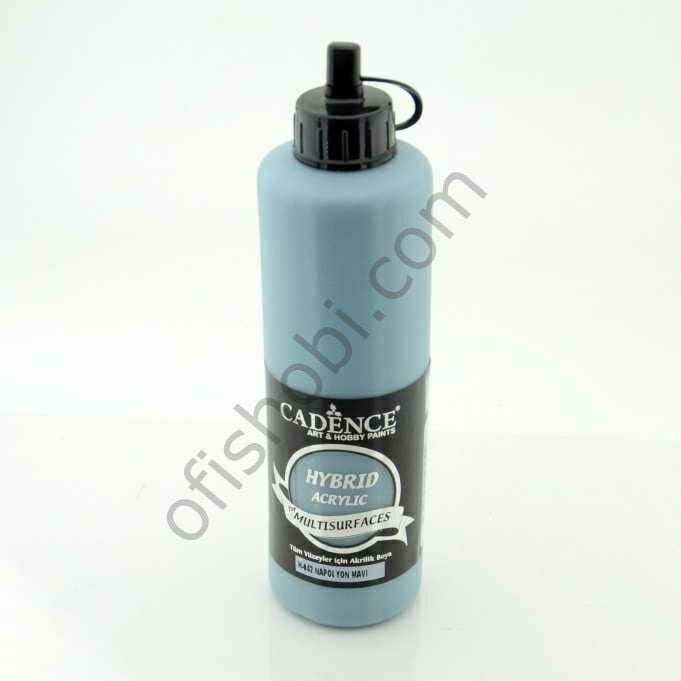 Cadence Hybrid Akrilik Multisurfaces H-042 Napolyon Mavi 500 Ml