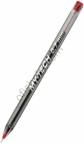 Pensan 0 7 Mm My-Tech Tükenmez Kalem Kırmızı Tekli