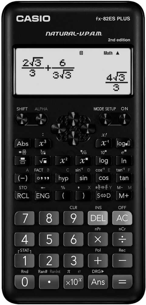 Casio Hesap Makinesi Bilimsel Fx-82Es Plus 12 Hane