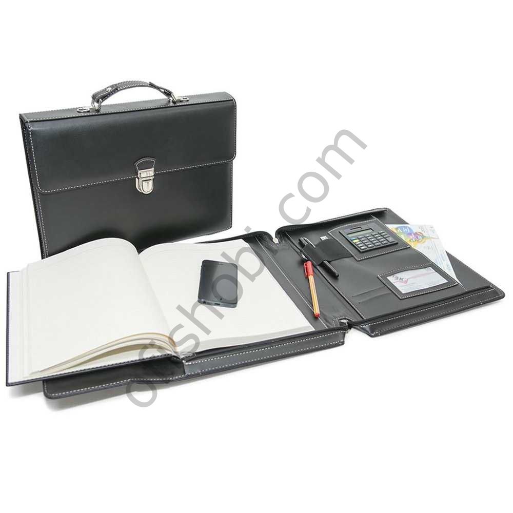 2K Organizer Ajanda Tarihsiz Kareli 4493 Kahverengi 28x34,5 Cm