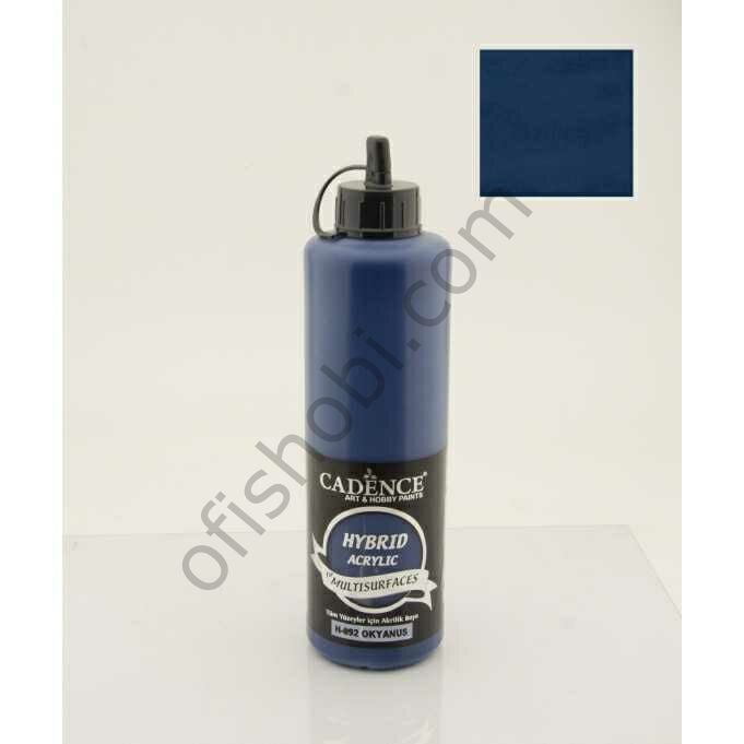 Cadence Hybrid Akrilik Multisurfaces H-092 Okyanus 500 Ml