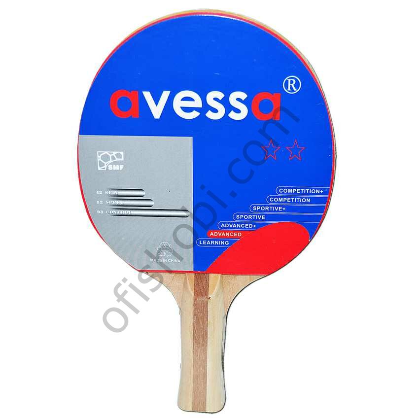 Avessa 2 Yıldız Masa Tenis Raketi Rak 200