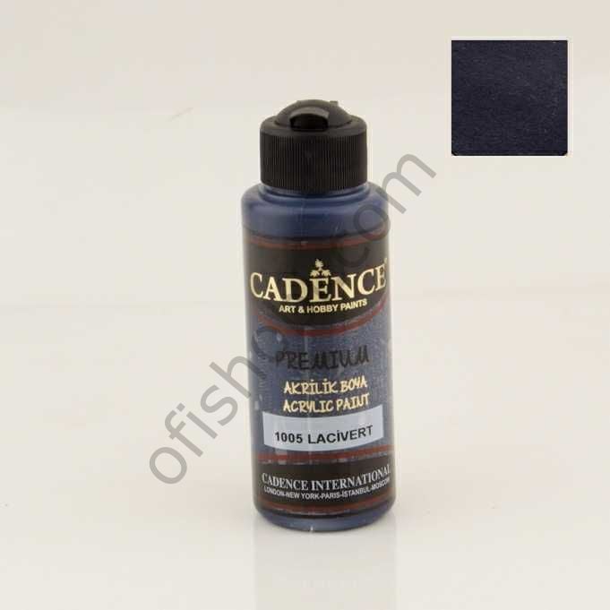 Cadence Premium Akrilik Boya 1005 Lacivert 120 Ml