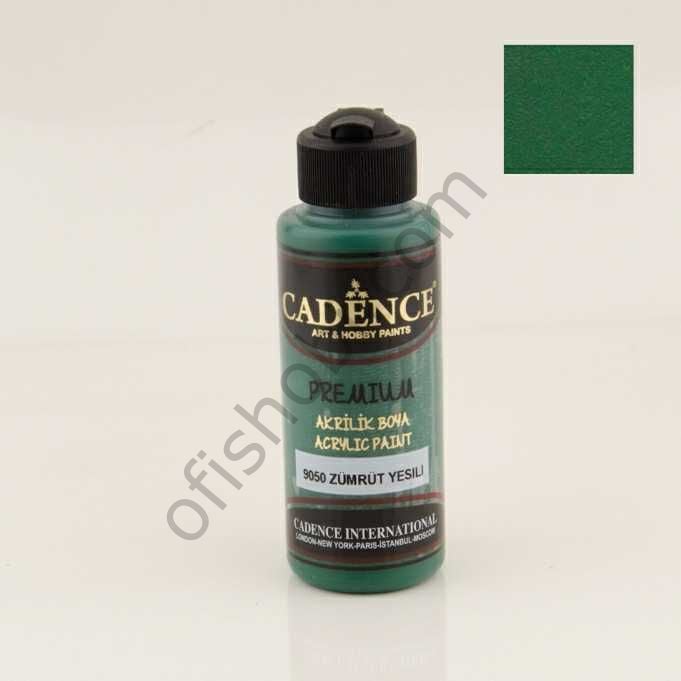 Cadence Premium Akrilik Boya 9050 Zümrüt Yeşili 120 Ml