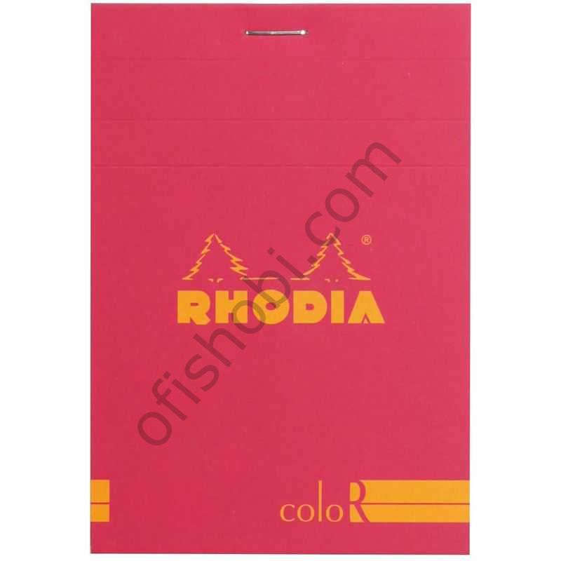 Rhodıa 210X297 Mm Çizgili Bloknot Rasperry Kapak 90 Gr Kağıt 70 Yaprak