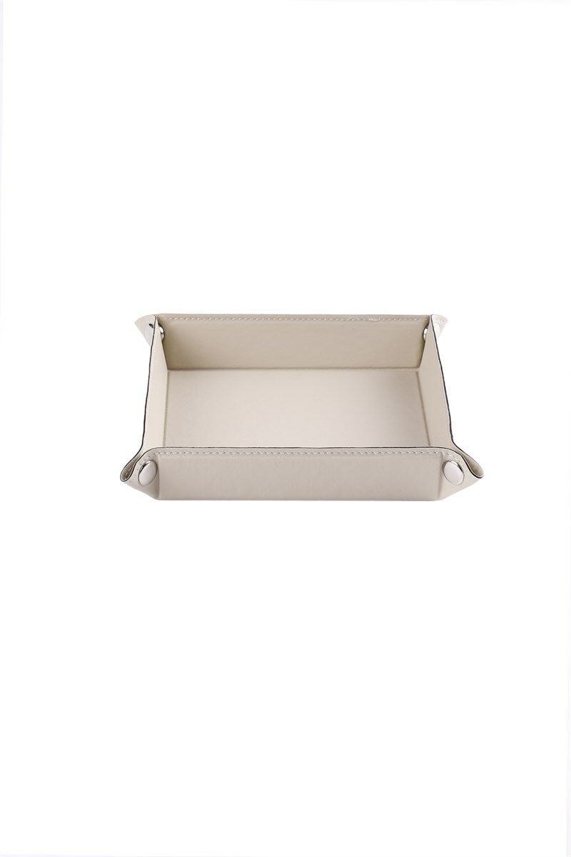 2K Sepet Masa Üstü Kare 150-10 Bej 16,5x16,5 Cm