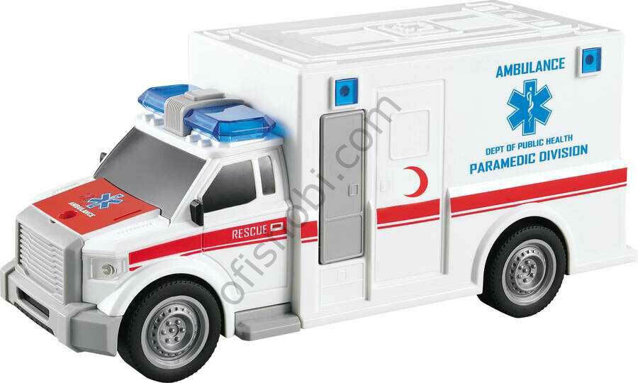 Nıtro Speed 1:20 Polis Ambulans Beyaz