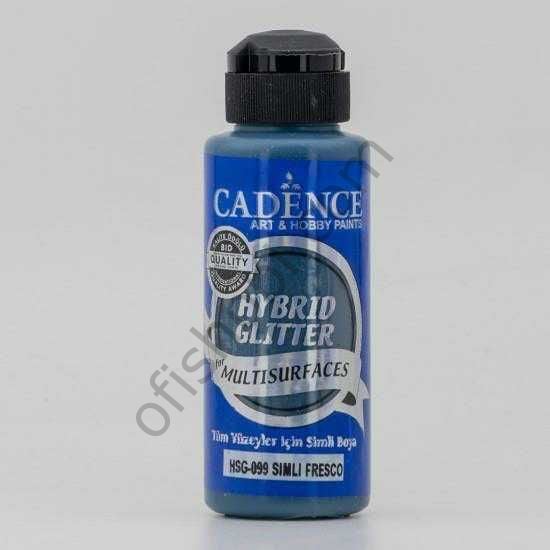 Cadence Hybrid Akrilik Multisurfaces Simli Gümüş Hsg-099 Fresco 120 Ml