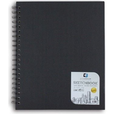 Alex Spiralli Pp Kapak Siyah Defter A4 60 Sayfa Alx-1944