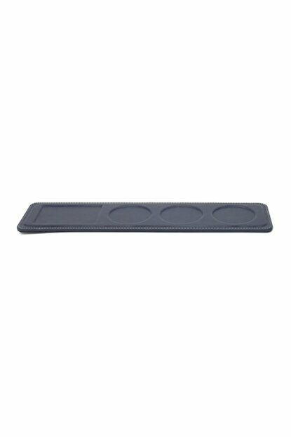 2K Bardaklık Şişelik Ve Çerezlik Masa Üstü 160-3 Lacivert 9,5x42 Cm
