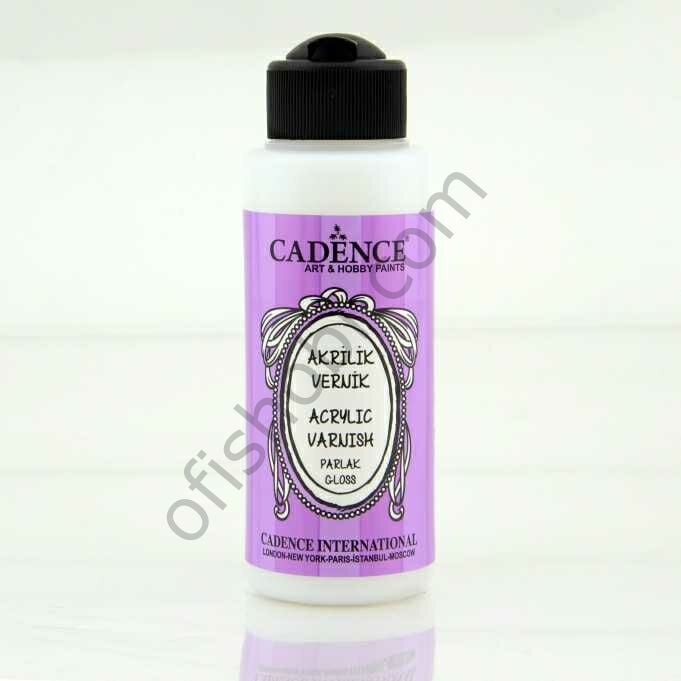 Cadence Su Bazlı Akrilik Parlak Vernik 120 Ml