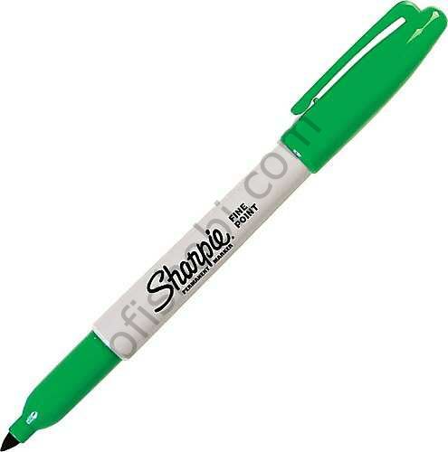 Sharpie Fine Permanent Markör Yuvarlak Uç - Yeşil
