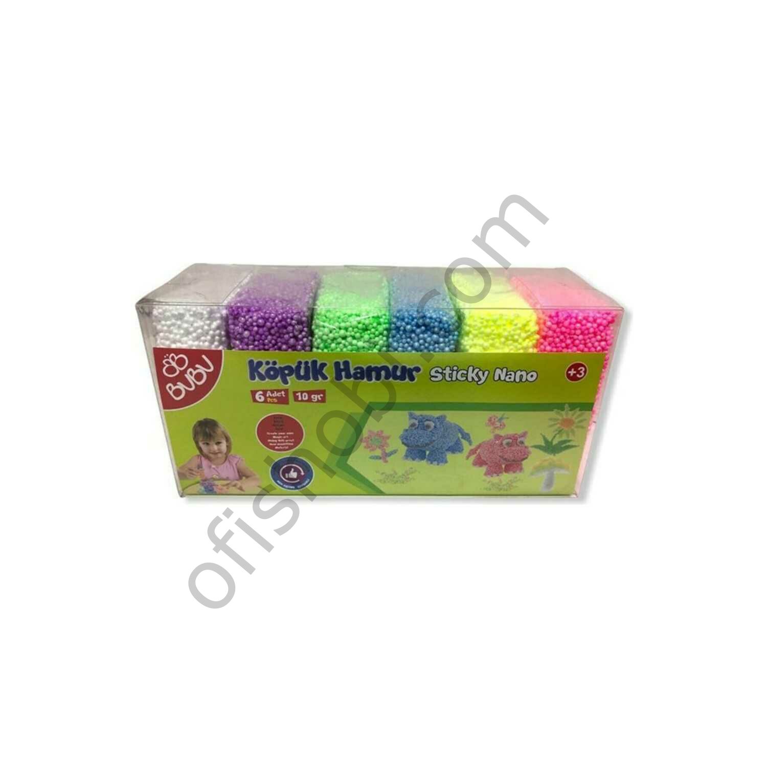 Bu-Bu Köpük Hamur 6x10 Gr