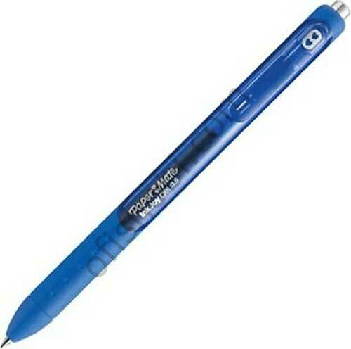Papermate Inkjoy Gel Üstten Basmalı Jel kalem Mavi