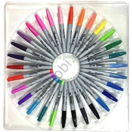 Sharpie Fine Permanent Markör 30 Lu Karışık Kutu - Kertenkele