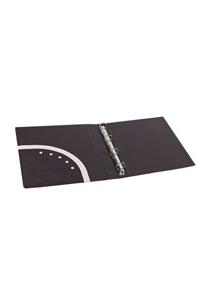 2K Evrak Sunum Klasörü A4 Pvc 3 Cm 4 Halkalı 200 Yaprak 2998 Kahverengi 27x32 Cm