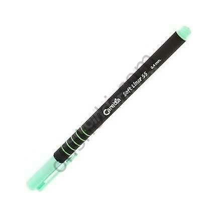 Caretta 55 Soft Liner Keçeli Kalem Açık Yeşil Tekli