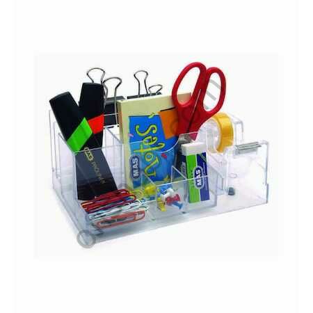 Mas Desk Organizer Bant Kesicili Şeffaf