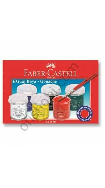 Faber-Castell Guaj Boya 6'lı