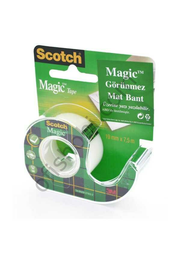Scotch Magic Bant Kesicili 19 Mm x 7,5 M