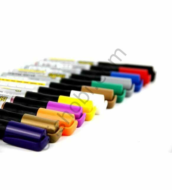 Brons Akrilik Marker Kalem Gümüş
