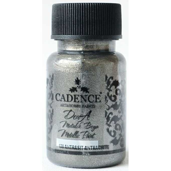Cadence Dora Metalik Boya 138 Antrasit 50 Ml