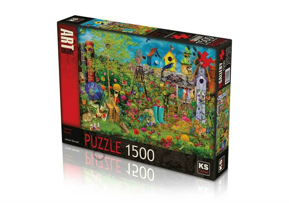Ks Games 1500 Parça Puzzle Summer Garden