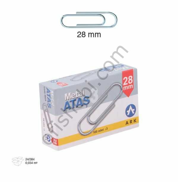 Ark Metal Ataş 28 Mm No 3 100 Adet