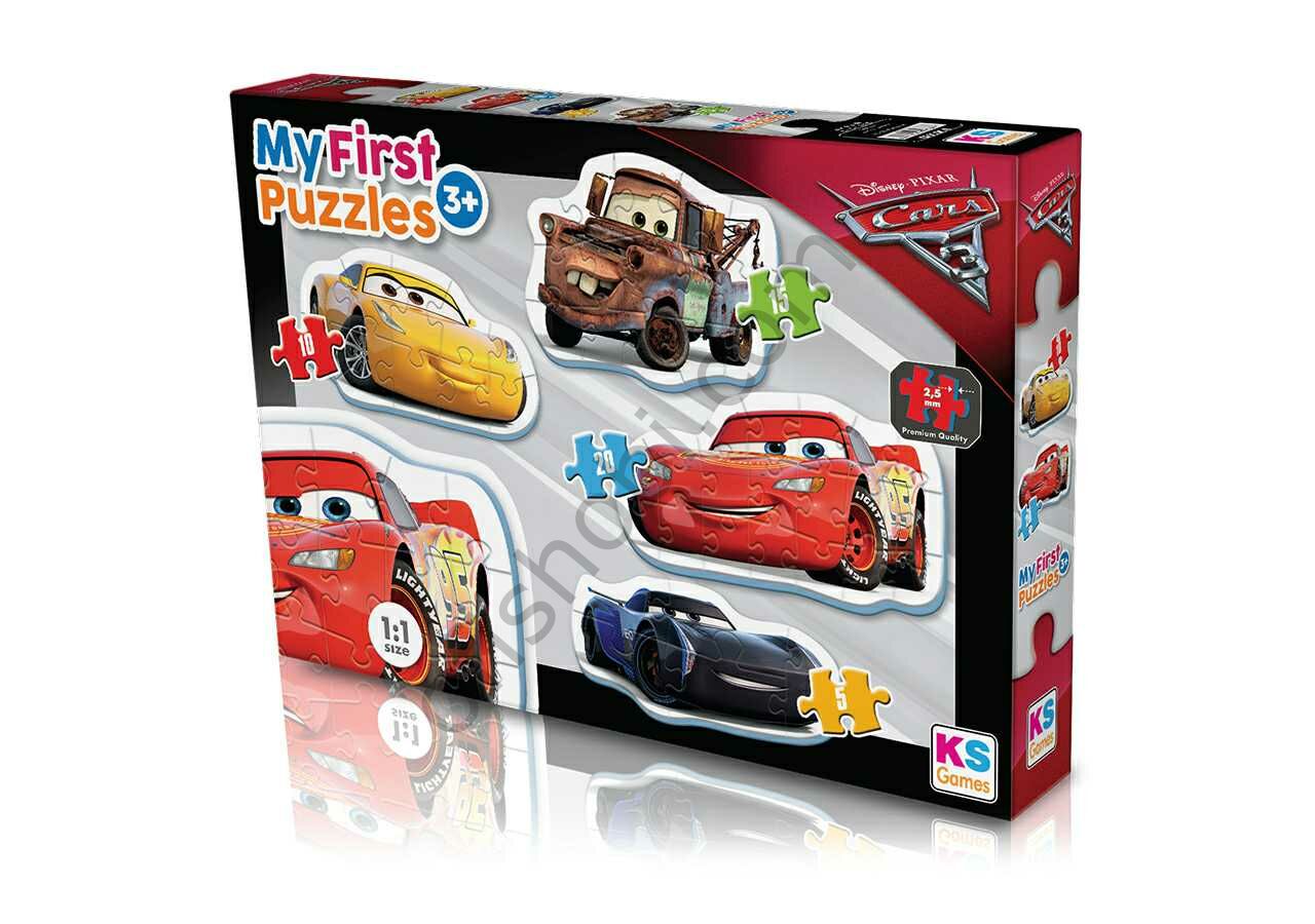 Ks Games My First Cut Out Puzzles 4in1 Cars